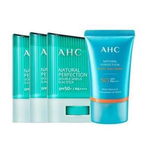 AHC 내추럴 퍼펙션 선스틱 기획세트 (스틱 14g 3개+모이스트 선크림 50ml)_code2149