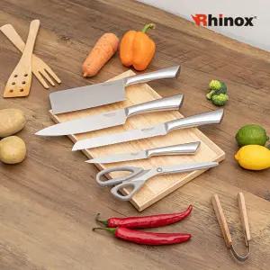 라이녹스 올스텐 6종 칼세트 RXYB-6PNEW 스테인레스 일체형 칼블럭 포함