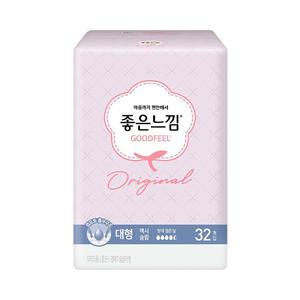 좋은느낌 오리지널 맥시슬림 대형, 32매, 1개