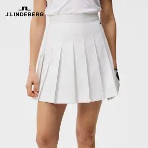 제이린드버그 여성골프웨어 아디나 흰색 골프스커트 골프치마