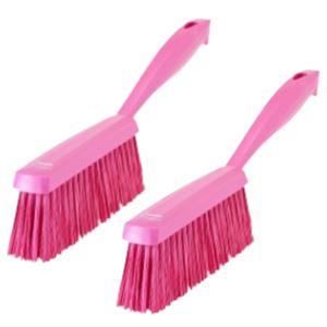 바이칸 테이블 솔 미디움 다용도 청소 브러시 핑크 2p BNS