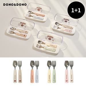 [도노도노]맘마존 자기주도 이유식 스푼포크 세트 1+1