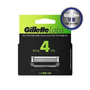 [질레트]랩스 딥클렌징바 면도날 4입
