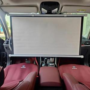 족자형스크린 차량용 야외 캠핑 가능 암막 이동용 광학화이트 433 3 빔스크린거치대