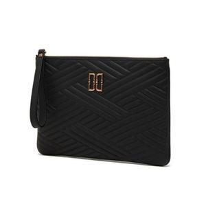 매장정품 닥스 DCBA2E363 [CARLISLE] 블랙 칼라일 가죽 스몰 클러치 182635