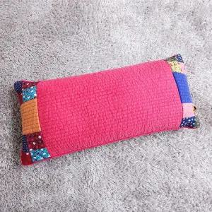 MAGICCLEAN 퀼팅 낮잠 메밀베개 핑크