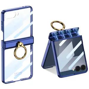 오마이 지투 링홀더 오토 마그네틱 힌지 풀가드 갤럭시 Z플립7 케이스 SM-F766N