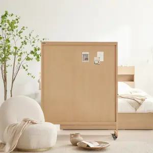 이동식우드파티션 무타공 (캐스터형) 1200*1500