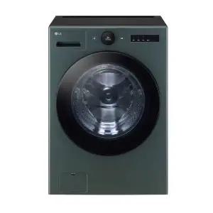 [LG] 트롬 오브제 세탁기 FX25GNR 25kg 네이처 그린