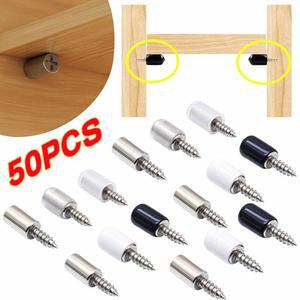 미끄럼방지 나사 페그 캐비닛 책장 셀프 라미네이트 선반 슬리브 못 지지대 파티션 태핑 홀더
