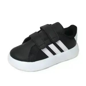 아디다스 키즈 그랜드코트 2.0 벨크로 I 유아 아동 운동화 신발 블랙 ID5272