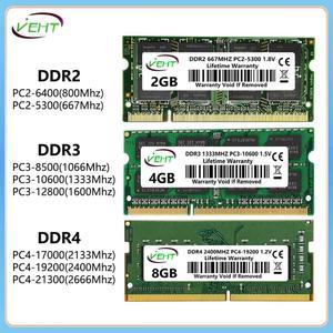 노트북 메모리 램 DDR3 DDR3L DDR4 4GB 8GB 16GB PC2 667 800 PC3 PC3L1066 1333 1600Mhz PC4 17000 19200 21300 SODIMM
