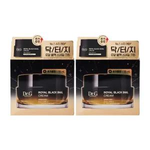 닥터지 로얄 블랙스네일 크림 50ml+15ml 기획세트 2개