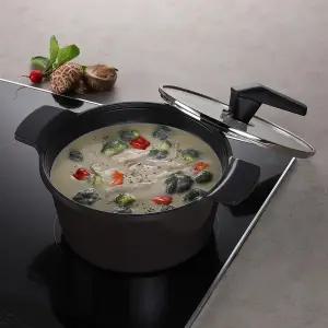 [35%+찜5%] 도루코 뉴캐스트 초콜릿 IH 양수냄비 20cm / 주물냄비