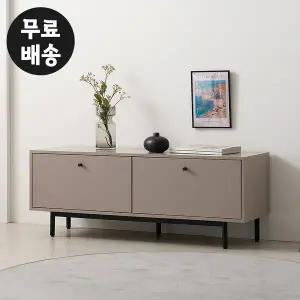 [벤티스가구]젤러 LPM 거실장 안방 TV장 티비다이 받침대 TV 선반 거실 가구(1200/그레이)