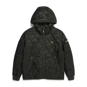 [롯데백화점]내셔널지오그래픽 배색 포인트 퀼팅 후디 점퍼 N224UPD040