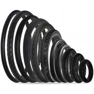 자전거 통타이어 펑크 로드 튜브 20인치 블랙 고무