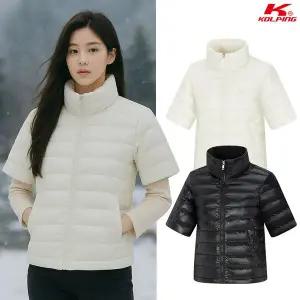 [아웃도어스/콜핑]콜핑 여성 겨울 덕폴리 라미네이팅 등산 반팔 패딩 자켓 KSC651VJ0W