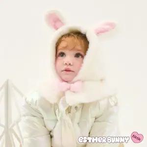 [에스더버니리틀] 깡총핑크버니후드워머