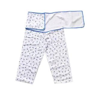 와상 환자복 하의 남녀공용 순면 병원용 덮개형식 와상환자 바지만 사계절 착용