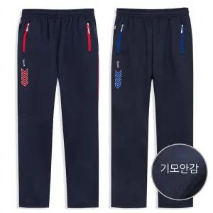 [디바옴므]겨울 기모안감 트레이닝 10부 스판 팬츠