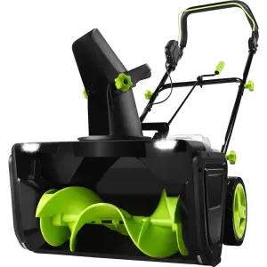 올비의창고 제설기 소형 전동 무선 제설기계 눈치우는기계 도로 학교 가정용 제설 장비