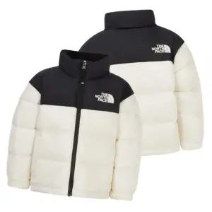 [매장판] 노스페이스 키즈 패딩 1996 눕시 다운 데일리 자켓 점퍼 크림 NJ1DR67V