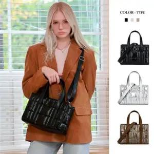 퀼팅백 패딩 숄더백 무지 여성 토트백 크로스