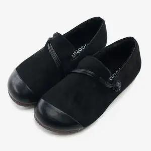 [하프클럽/]플랫 귀여운 여성 구두 낮은굽 겨울운동화 슈즈