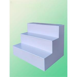 계단식 전시대 진열대 가방 전시 쇼케이스 화분 거치대 꽃집 디피 소품 매대 신발 조립식