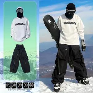 슈슈숀숀 스노우보드복 스노보드복 남여공용 보드복 어스투