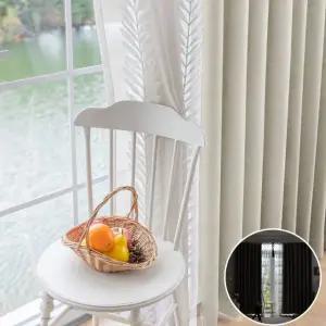 [지나송]다라스 삼중직 암막커튼(340x230) 코디커튼(봉 설치부속)