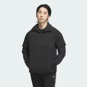 아디다스 패딩 반팔 아노락 IM7233