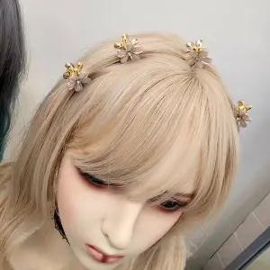 [콩심팥심]미니 꽃 집게 머리핀