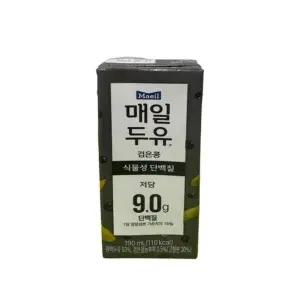 [셀러허브]매일유업 매일두유 검은콩 저당 190ml x 48팩 (S29675073)