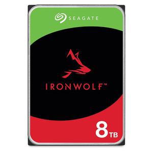 Seagate IronWolf 8TB NAS 내장 하드 드라이브 HDD - RAID 네트워크 연결 스토리지용 3.5인치 SATA 6Gb/s 7200RPM 256MB 캐시 좌절 없는 패키징(ST8000VNZ04/N004)