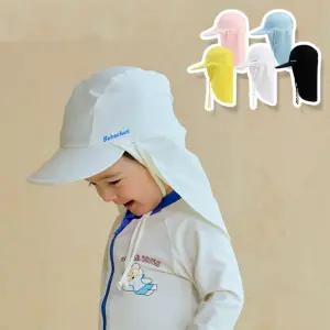 애니멀 아동 물놀이모자 버킷햇 UV플랩캡 205685아기수영 키즈썬블럭 블럭 핑크 이모자 버킷 아쿠아