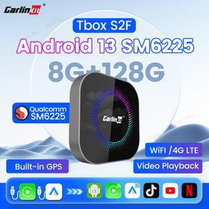 2025 CarlinKit CarPlay Ai 박스 안드로이드 13 TV SM6225 무선 넷플릭스 차량용) 4G 지원 어댑터 오토 LTE 카플레이 (OEM