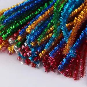 모루공예 반짝이 모루철사 100개입