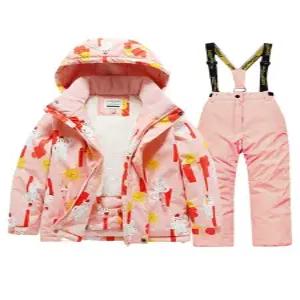 주니어 스키복 세트 팬츠 방수바지 보드복 눈썰매 상하세트 겨울 피닉스 블랙 스노우보드복