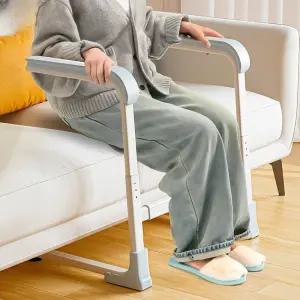 노인 소파 팔걸이 노인용 어르신 쇼파 보조대 난간 낮은소파 편안한 전동 등받이