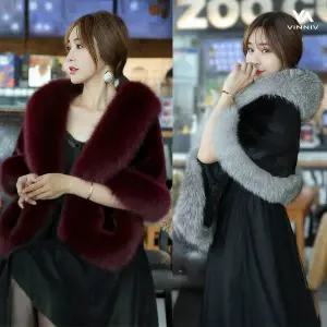 [비니브] 스노우 이클립스 숄