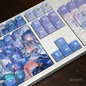 칸타렐라 명조 키캡 PBT 키보드키캡 체리프로파일 커스텀