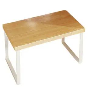 주방 펜트리 다용도실 ㄷ선반 엥글다이 미니 조립식 수납 흰색 프레임 원목