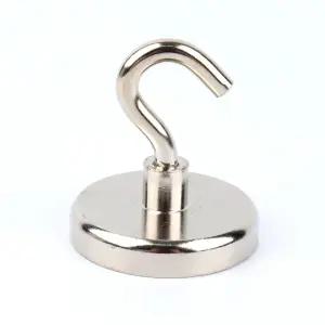 42mm 강력 후크 고리자석 산업현장 공업용 플라스스틱체인 네오디움 마그네틱 후크자석