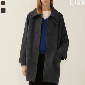 [리스트](대구신세계) 하이넥 래글런 하프 코트