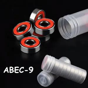 호환  10PCS ABEC 9 608 2RS 스테인레스 스틸 베어링 고성능 녹슬지 않는 롤러 스케이트 스쿠터 스케이트