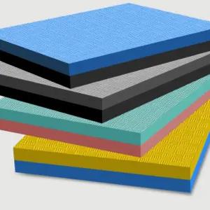 두꺼운운동매트 복근휠전용 무릎패드 헬스장 홈트 요가 사각 헬스