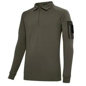 아이더 세이프티 작업복 상의 긴팔 티셔츠 카라티 카키