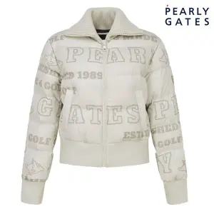 파리게이츠 여성 니트 구스 다운 숏 점퍼 521C4JP257 BG 패딩 _